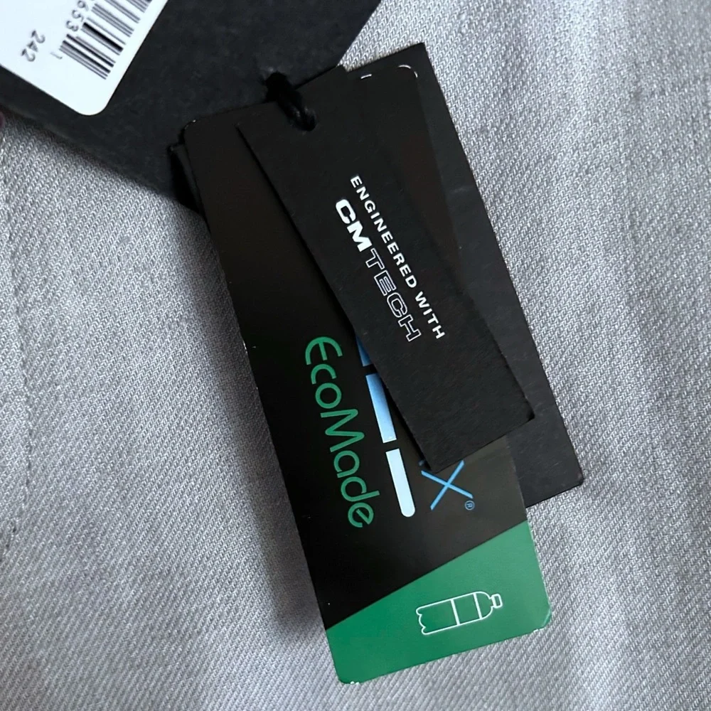 CLUB MONACO LINEN CONNOR CHINOS GREY